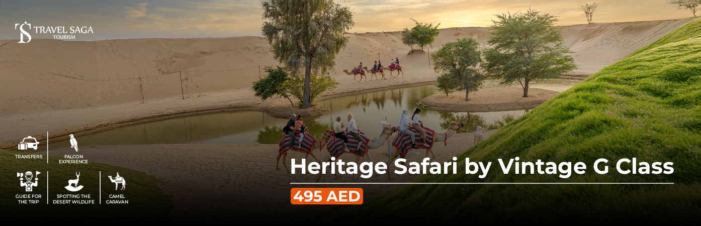 Book Heritage Safari by Vintage G Class desert drive