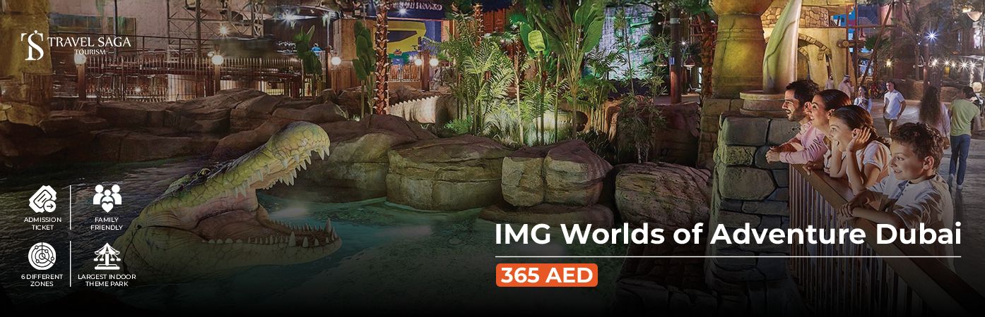 Book IMG Worlds of Adventure Dubai Tickets indoor theme park rides