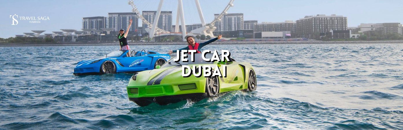 Jet Car Rental | Dubai jet car | Jet Car Ride Dubai BT banner by Travel Saga Tourism