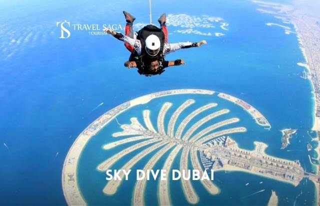 Skydiving in Dubai