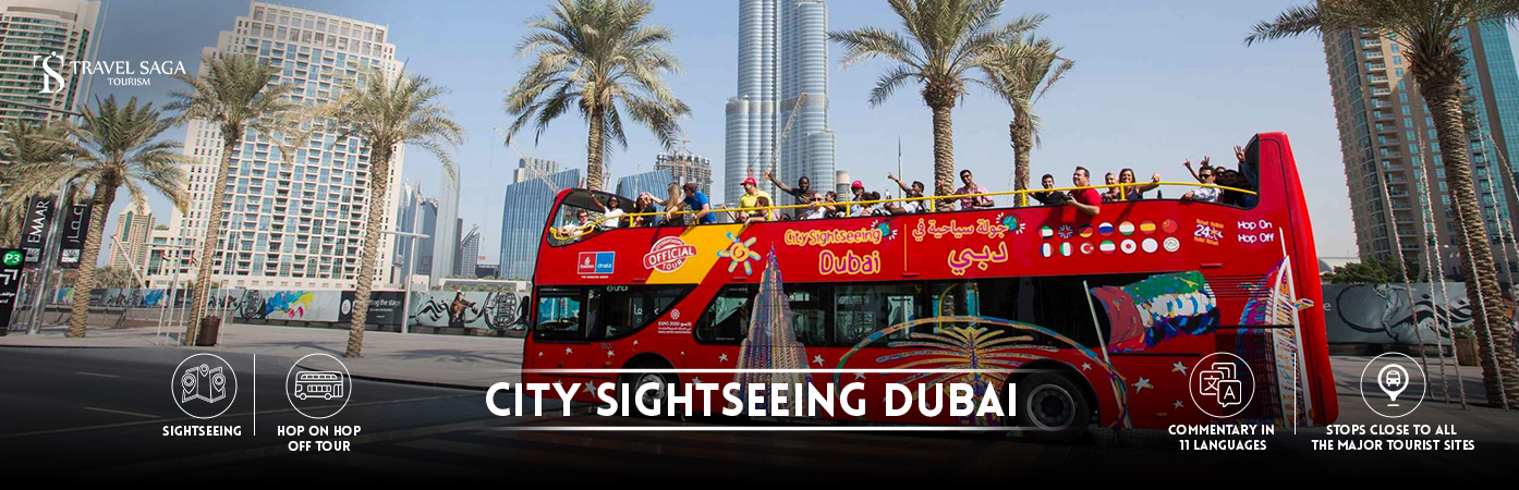 City Sightseeing Dubai BT banner Travel Saga Tourism