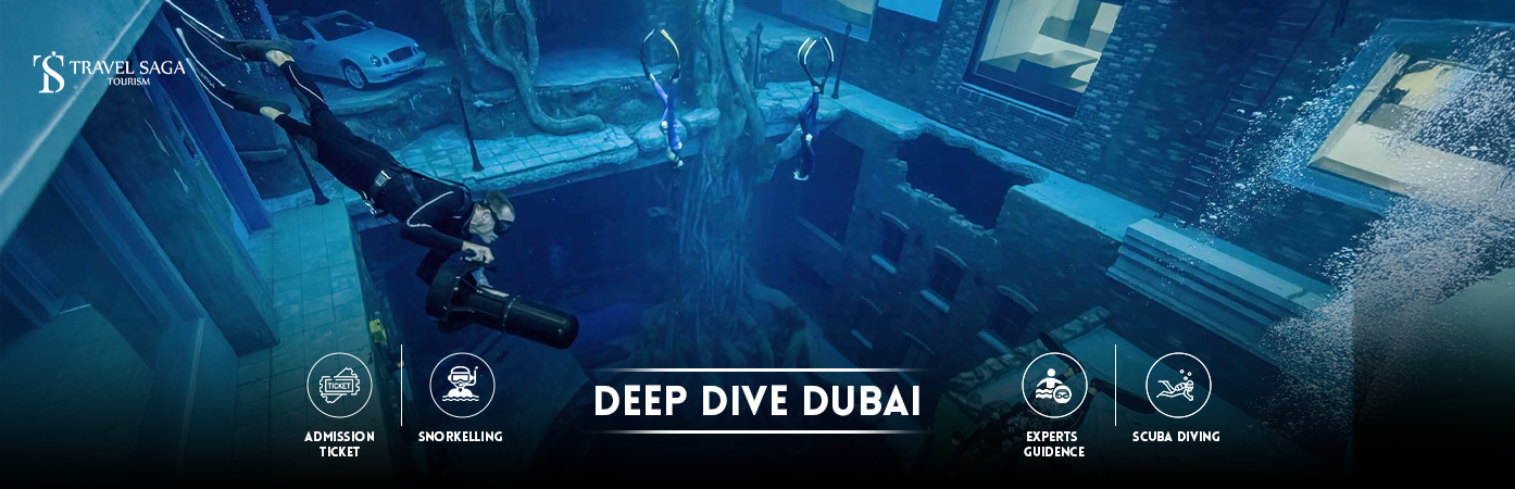 Deep dive dubai tickets | Deep Dive Dubai bt banner by Travel Saga Tourism