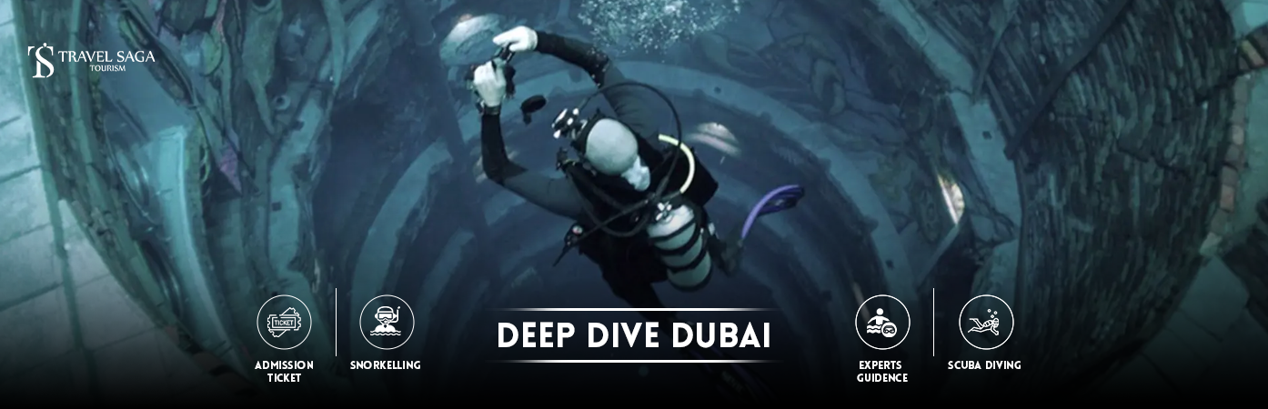 Deep dive dubai tickets | Deep Dive Dubai bt banner by Travel Saga Tourism
