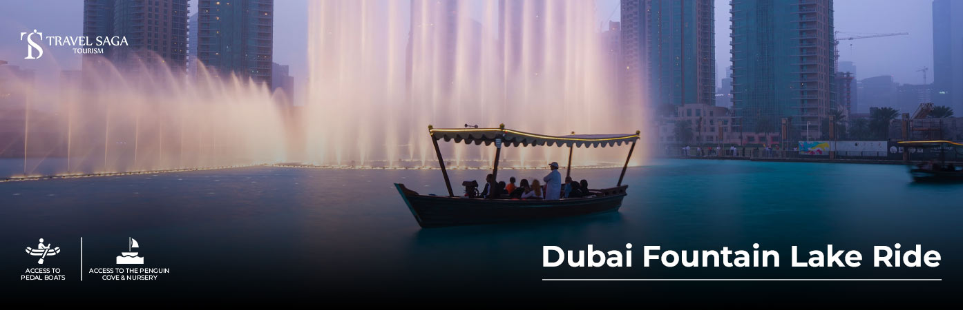 Book Dubai Fountain Lake Ride Tickets fountain boat tour Dubai