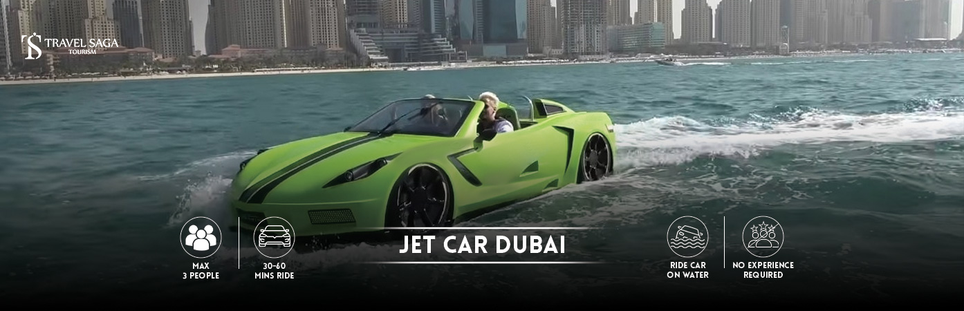 Jet Car Dubai | Jet Car Rental BT Banner By Travel Saga Tourism