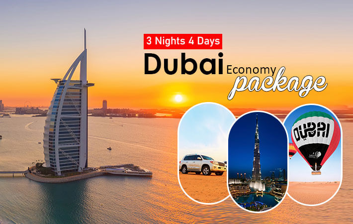 3 Nights 4 Days Dubai Package