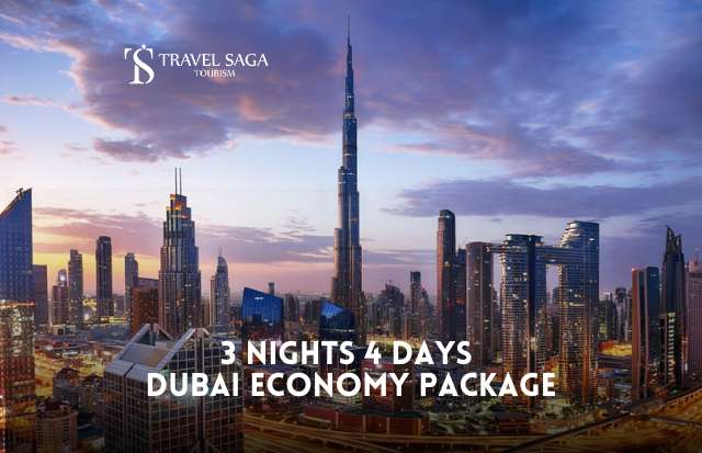 3 Nights/ 4 Days Dubai Economy Package