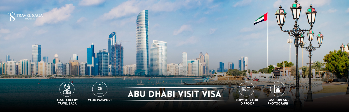 abu dhabi visit visa | tourist visa abu dhabi BT Banner by Travel Saga Tourism
