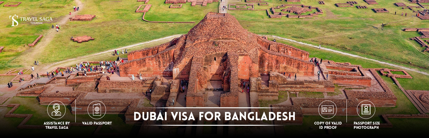 Dubai visa for Bangladesh | dubai tourist visa for bangladesh BT Banner by Travel Saga Tourism