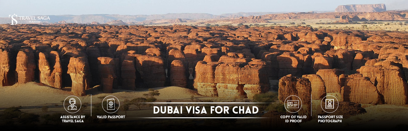 Dubai Visa for Chadian Citizens | Dubai tourist Visa for Chadian Citizens BT Banner by Travel Saga Tourism