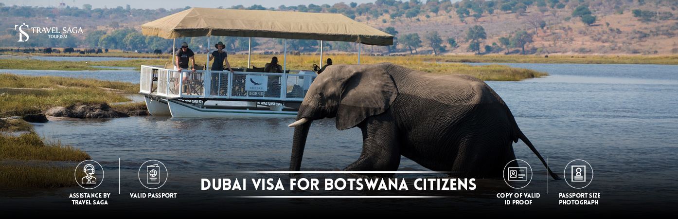 dubai tourist visa for botswana citizens | dubai visit visa for botswana BT Banner by Travel Saga Tourism