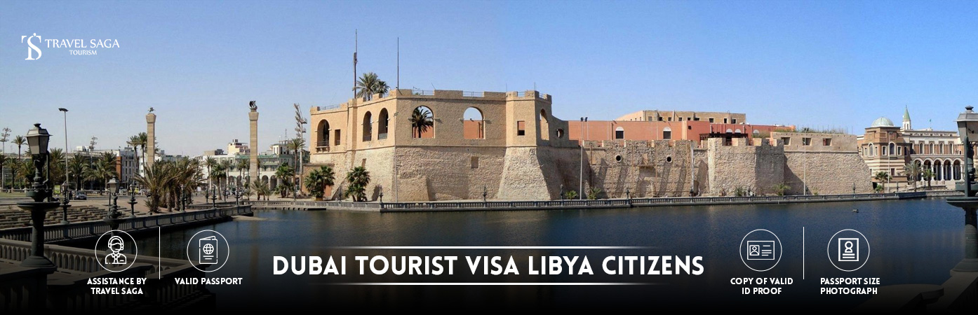Dubai Visa from Madagascar | Dubai visit Visa from Libya BT Banner by Travel Saga Tourism