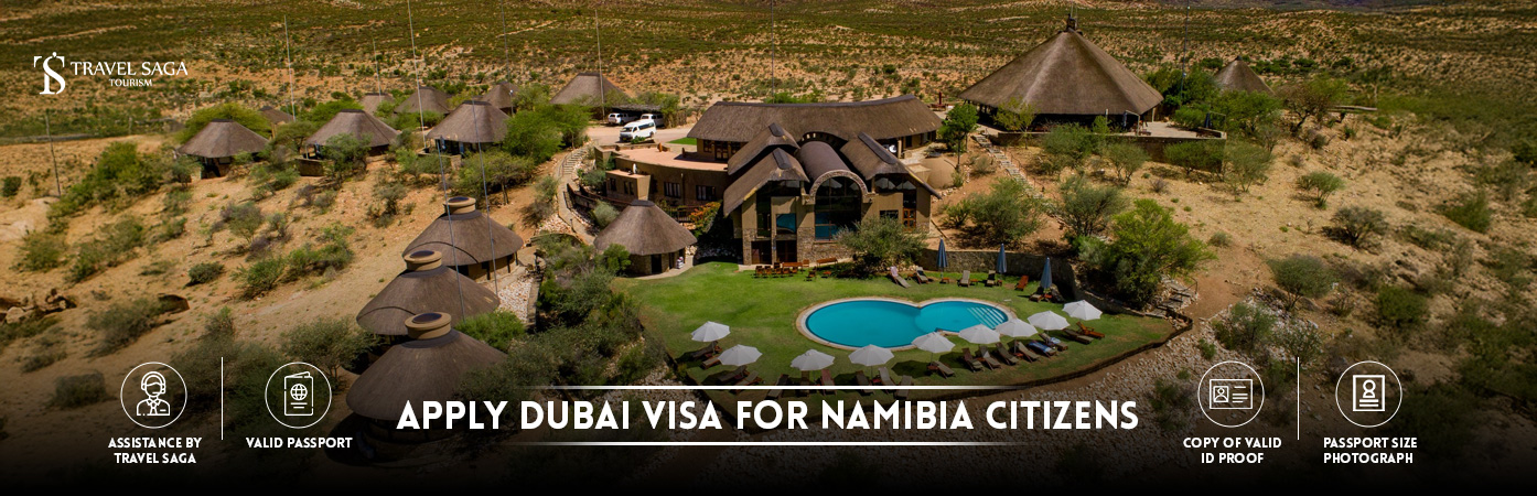 apply Dubai Visa For Namibia Citizens | dubai visa requirements for namibians BT Banner by Travel Saga Tourism