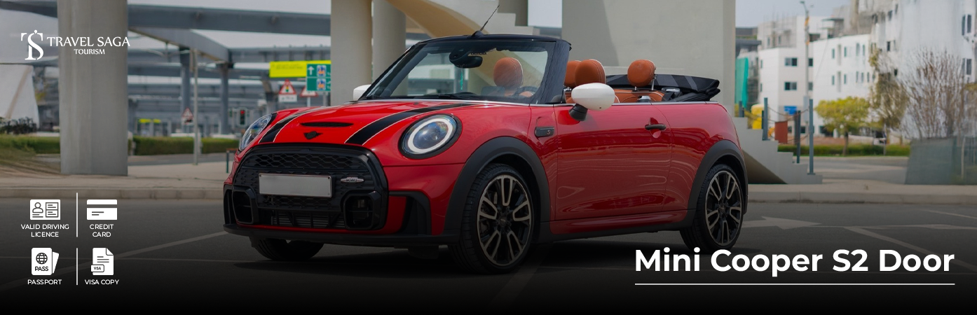 Mini Cooper S2 Door BT Banner by Travel Saga Tourism