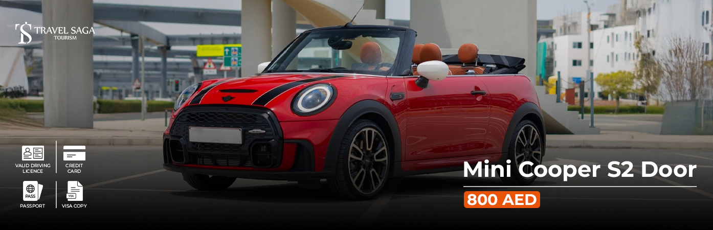 Mini Cooper S2 Door BT Banner by Travel Saga Tourism