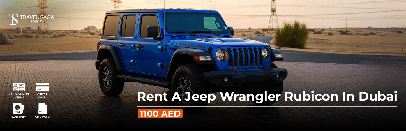Rent a Jeep Wrangler Rubicon BT Banner by Travel Saga Tourism
