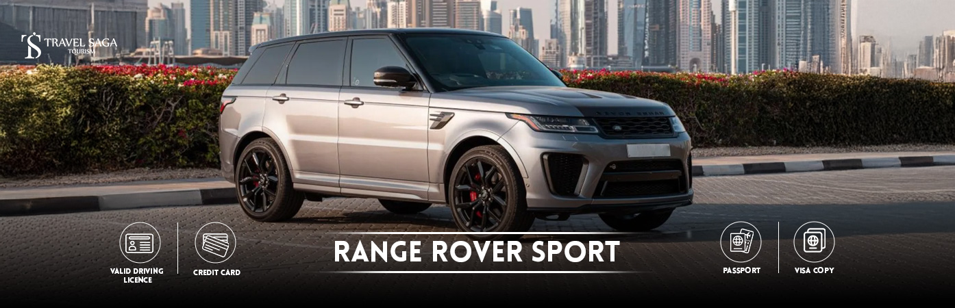Rent Range Rover Sport | Hire Range Rover BT Banner by Travel Saga Tourism