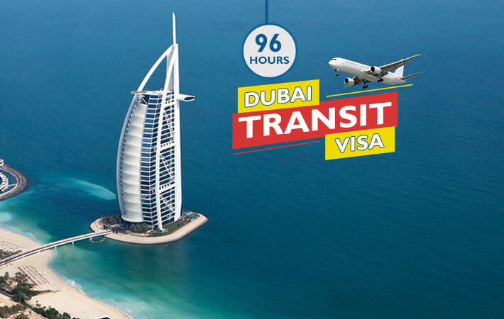 Dubai Transit Visa-96 Hours- Apply Here
