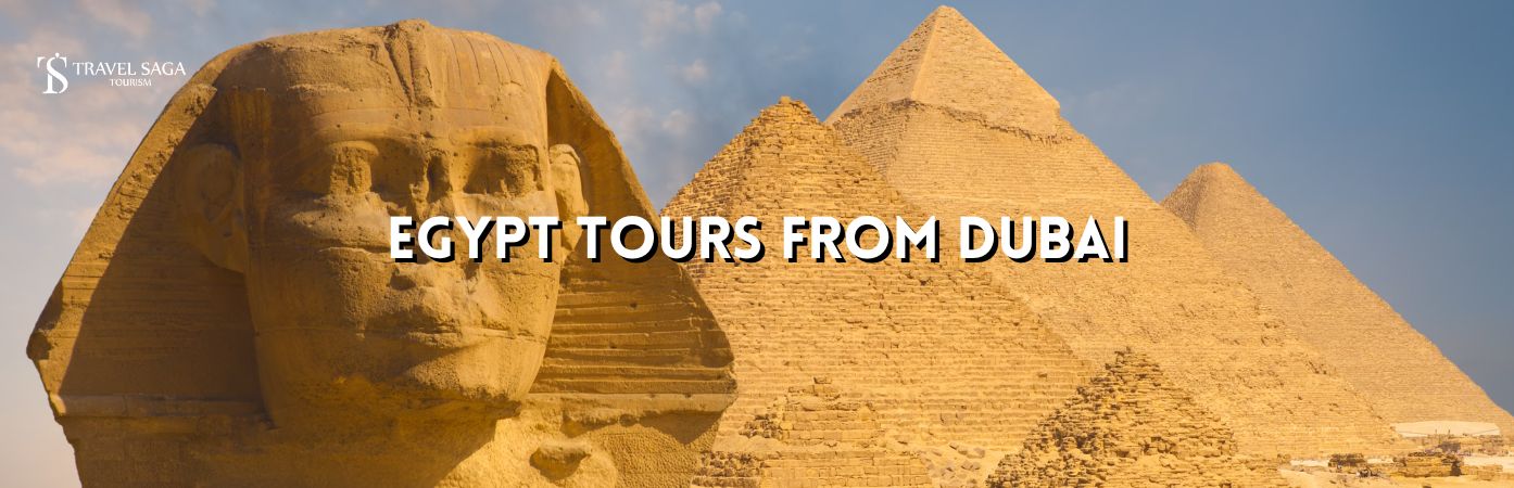 Egypt tour package | Egypt Tour Package from India bt banner by Travel Saga Tourism