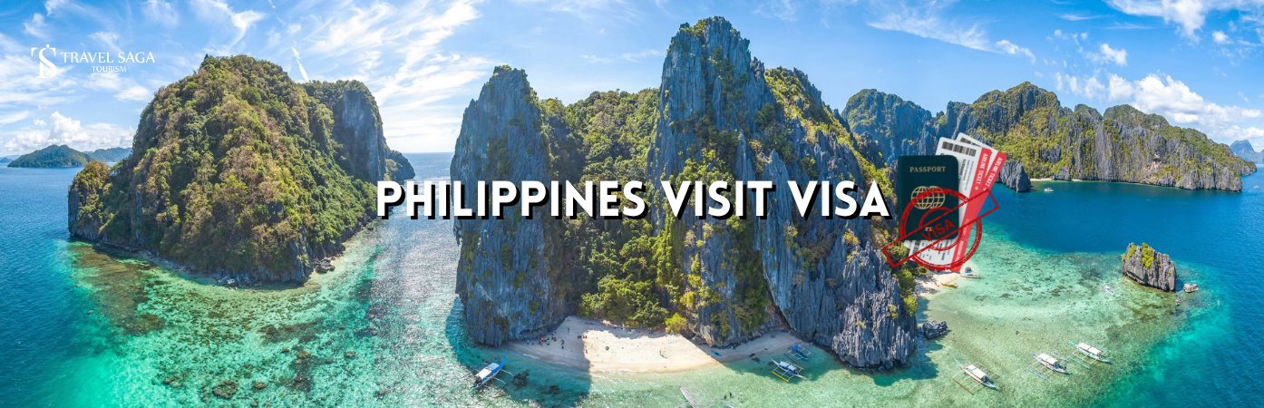 Philippines visit visa | Philippines Visa application BT banner by Travel Saga Tourism