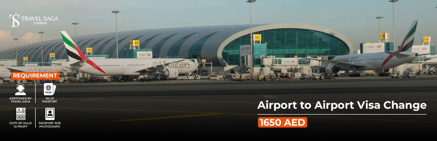 Apply Airport to Airport Visa Change online