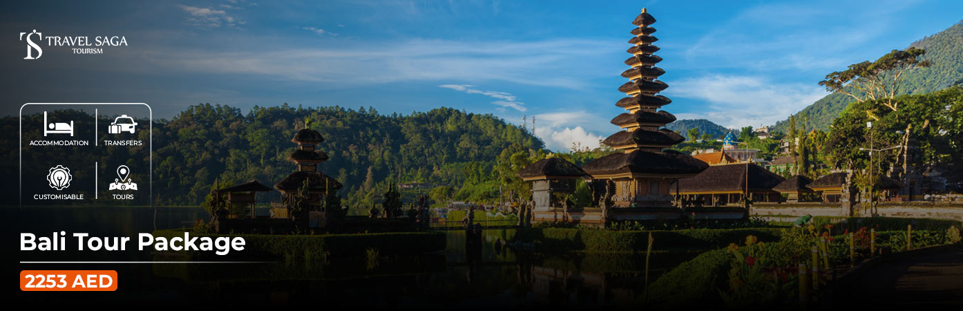 Bali tour package from UAE BT Banner by Travel Saga Tourism