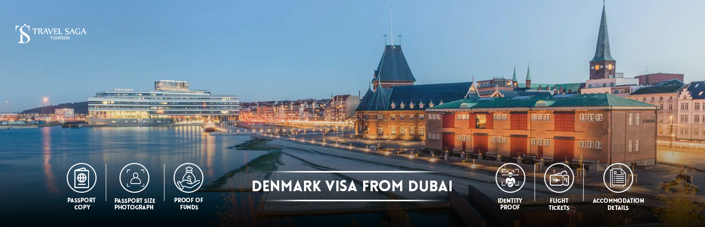 Denmark Visa from Dubai | denmark visa application BT Banner by Travel Saga Tourism