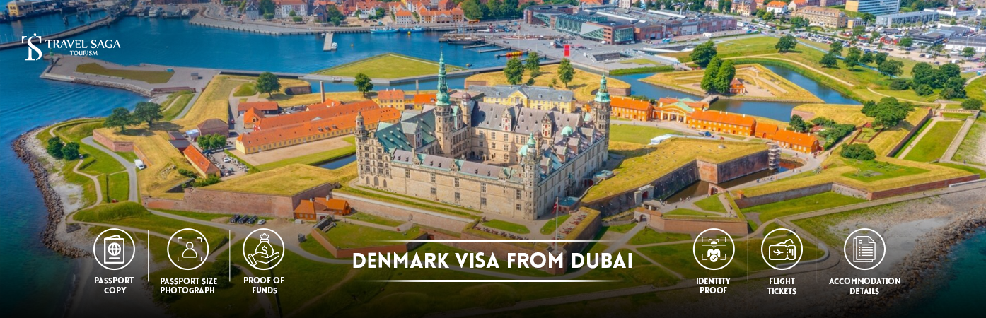 Denmark Visa from Dubai | denmark tourist visa BT Banner by Travel Saga Tourism