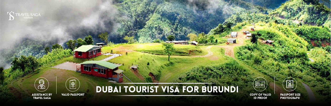 Dubai visit Visa for burundi | Dubai visit Visa for burundi citizens BT Banner by Travel Saga Tourism