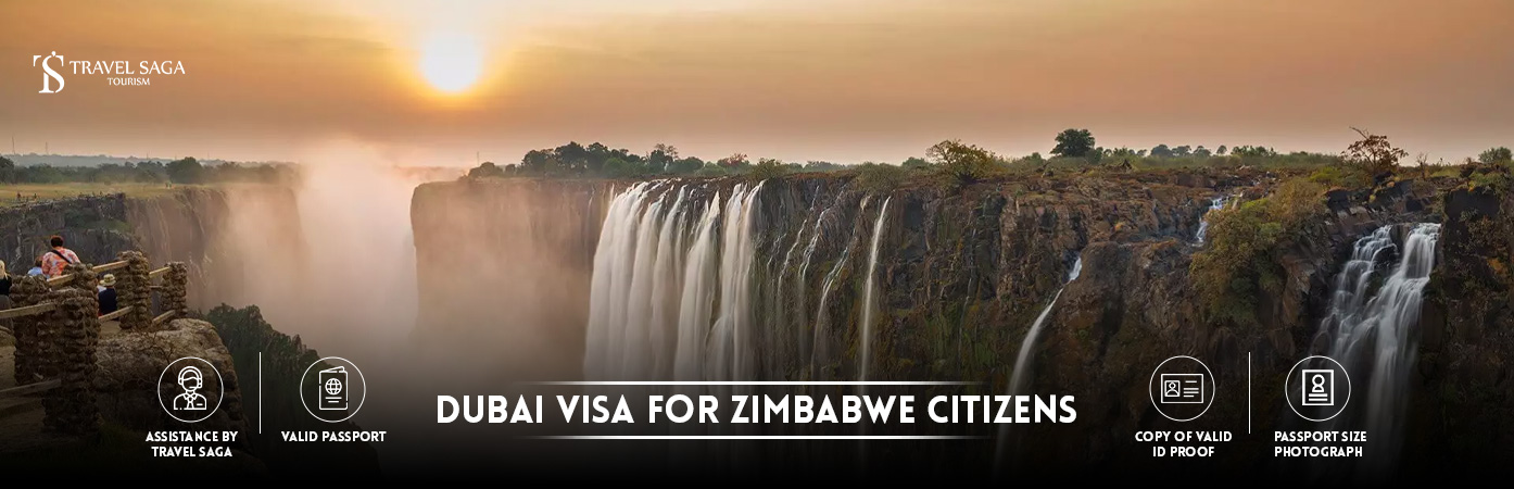Dubai Visa for Zimbabwe Citizens | dubai Visa from Zimbabwe BT Banner by Travel Saga Tourism