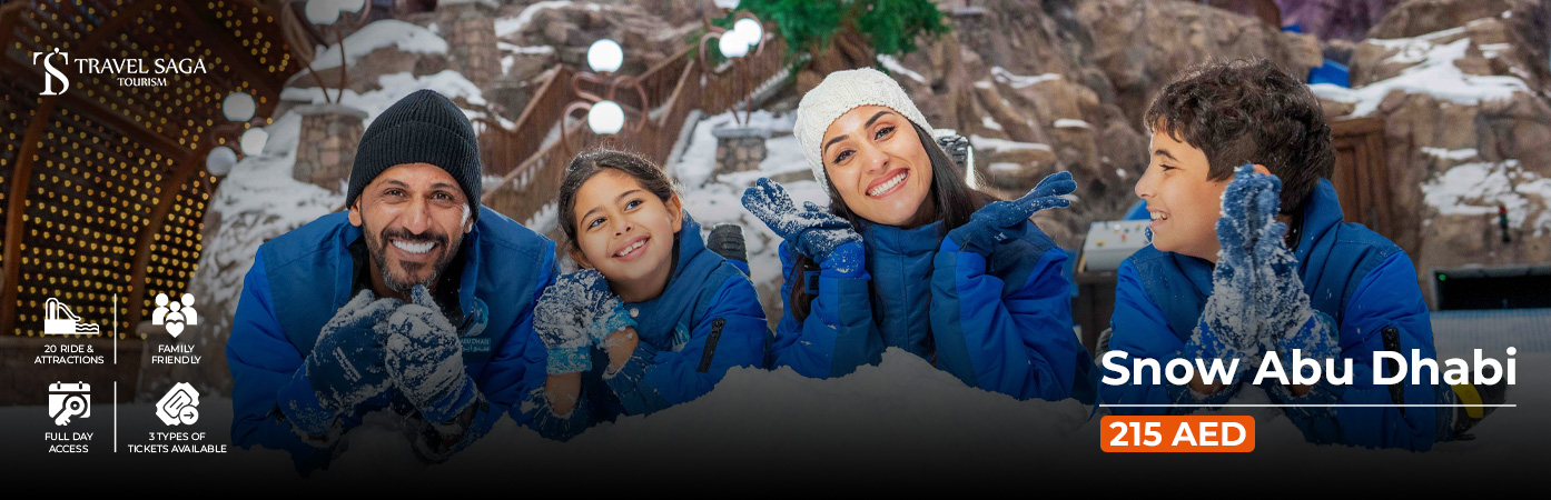 Book Snow Abu Dhabi Tickets family snow adventure UAE