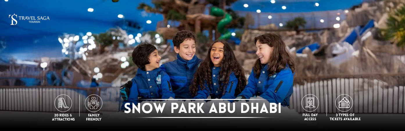snow abu dhabi tickets | Snow Abu Dhabi BT Banner by Travel Saga Tourism