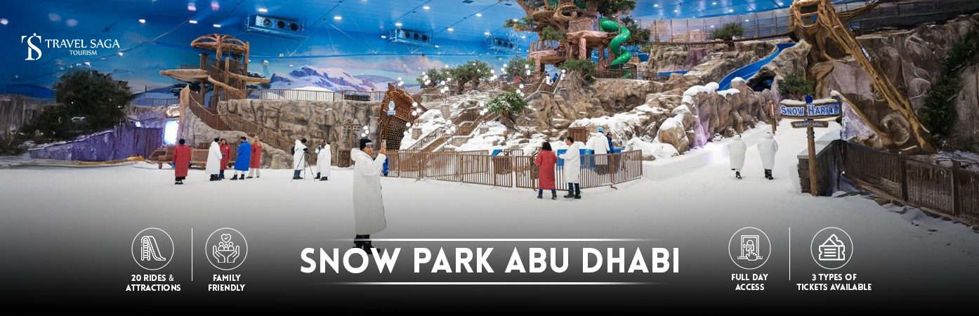 snow abu dhabi tickets | Snow Abu Dhabi BT Banner by Travel Saga Tourism