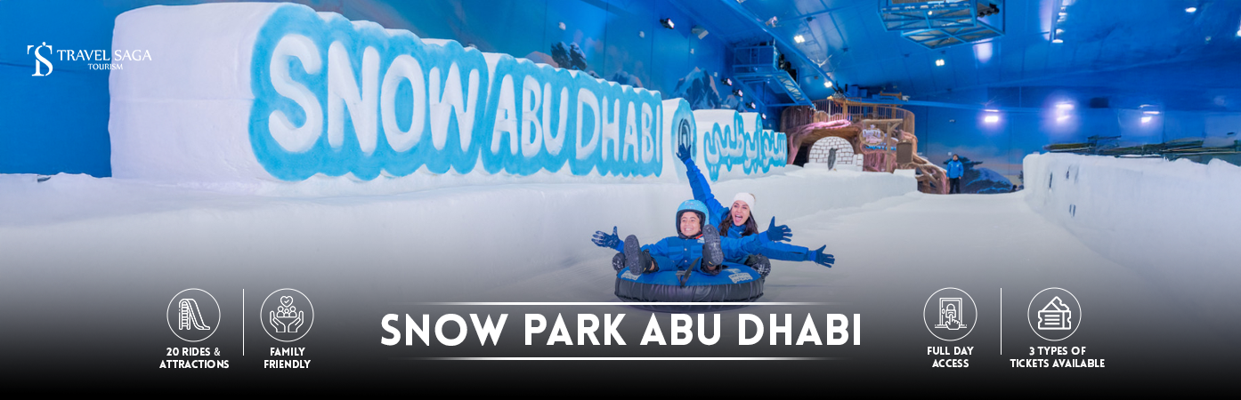 snow abu dhabi tickets | Snow Abu Dhabi BT Banner by Travel Saga Tourism