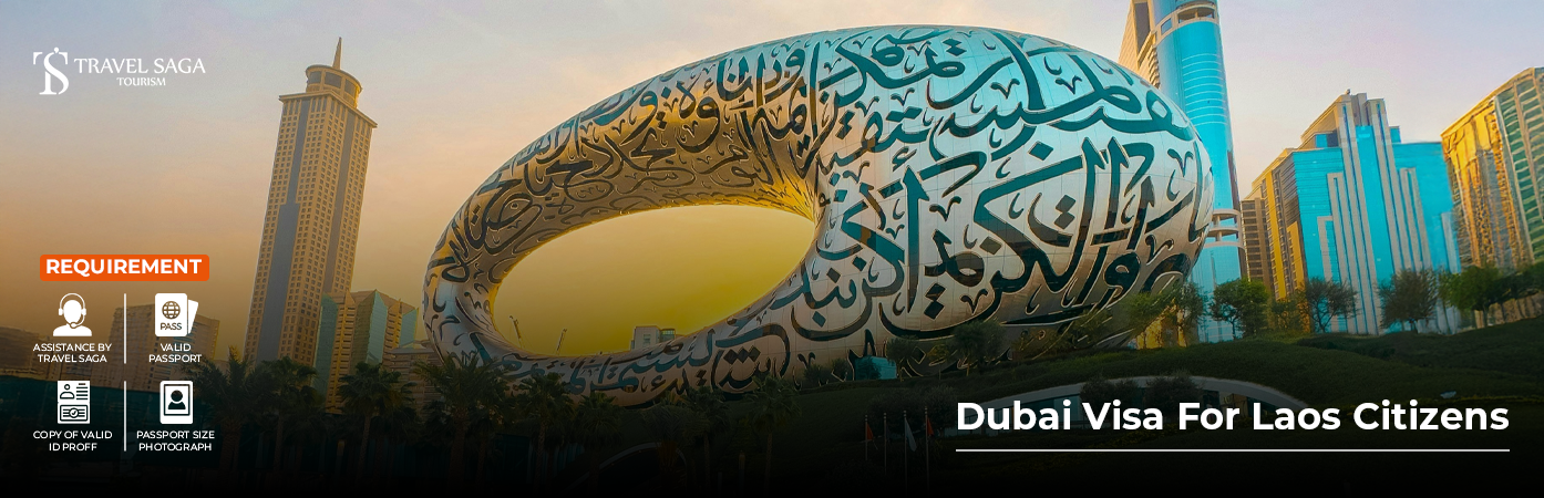 Dubai visa for Laos Citizens BT Banner by Travel Saga Tourism