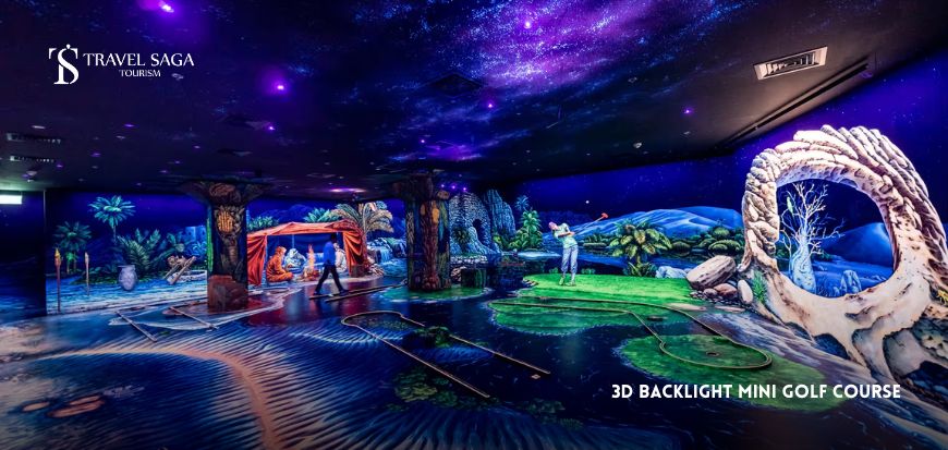 3D Backlight Mini Golf Course
