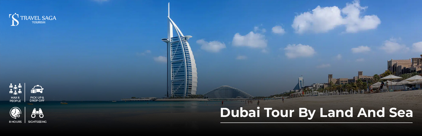 Book Dubai Tour By Land And Sea Dubai skyline