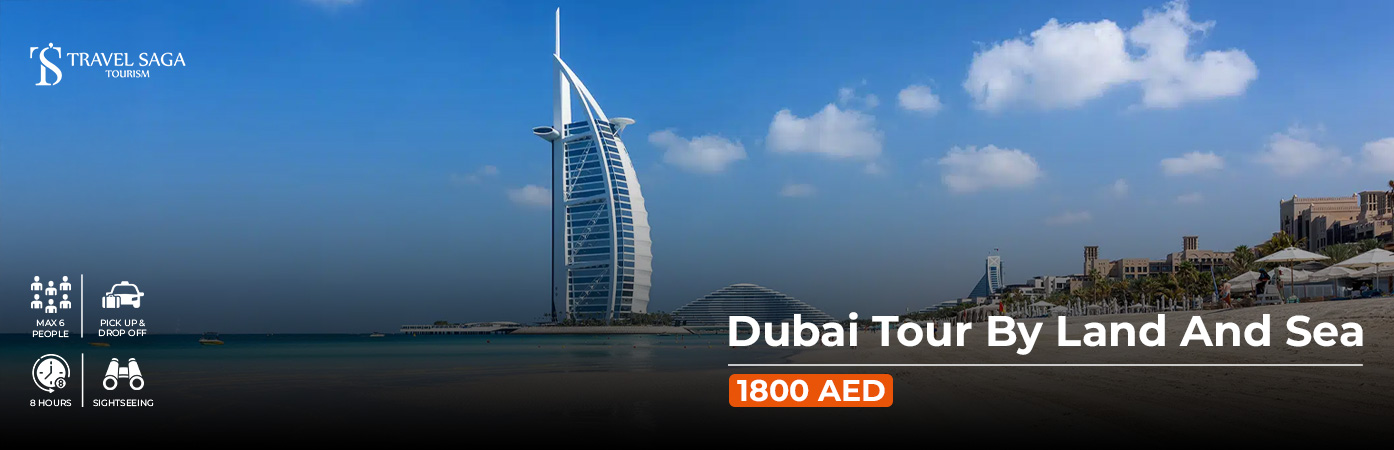 Book Dubai Tour By Land And Sea Dubai skyline