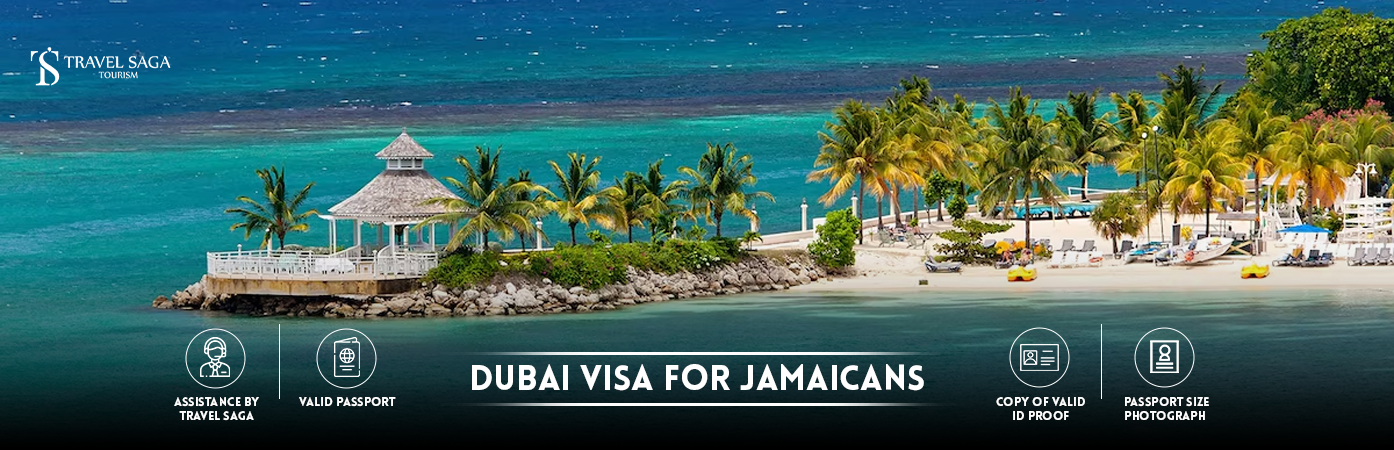 dubai visa for jamaicans | Dubai visa from Jamaica BT Banner by Travel Saga Tourism
