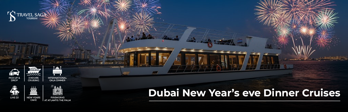 Dubai New Year’s eve Dinner Cruises BT Banner by Travel Saga Tourism