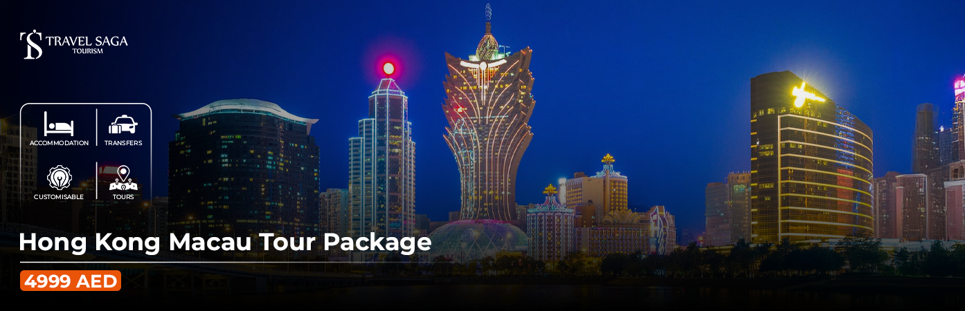 Hong Kong & Macau Tour Package BT Banner by Travel Saga Tourism