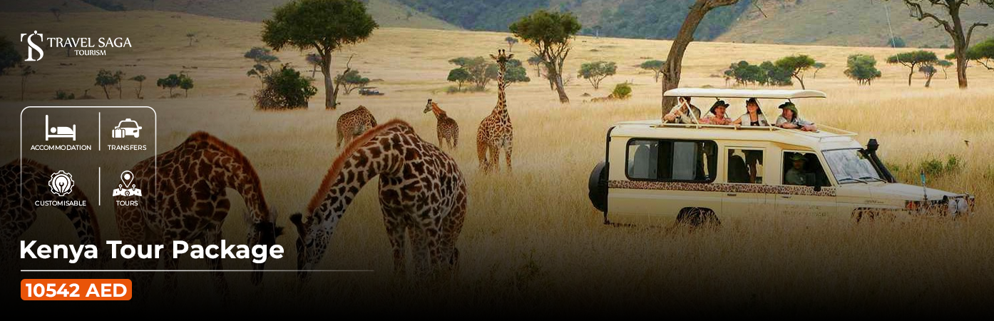 Kenya Tour Package from UAE BT Banner by Travel Saga Tourism