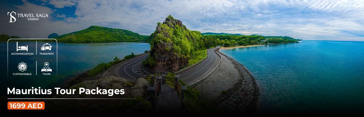 Mauritius Tour Packages from UAE BT Banner by Travel Saga Tourism