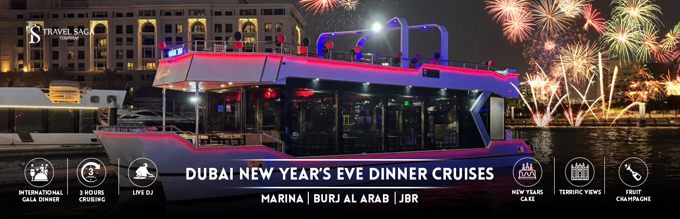 New Year dinner cruise | New Year Cruise Party BT Banner Travel Saga Tourism
