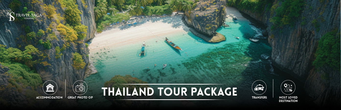 Thailand Tour Package | thailand holidays BT Banner by Travel Saga Tourism