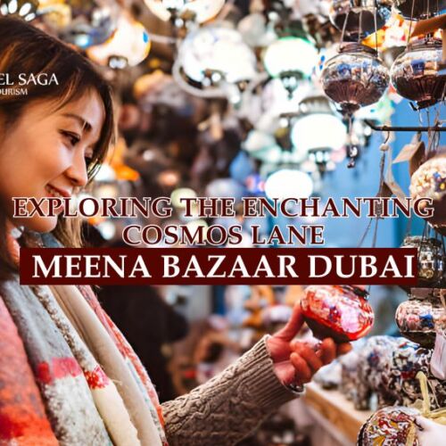 Meena Bazaar Dubai blog banner by Travel Saga Tourism