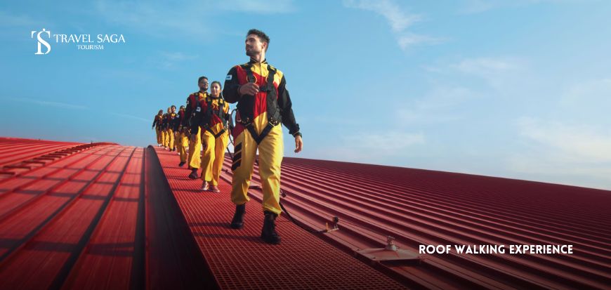 Roof walking experience 