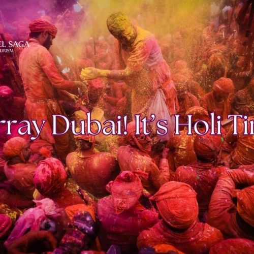 Holi in Dubai Travel Saga Tourism