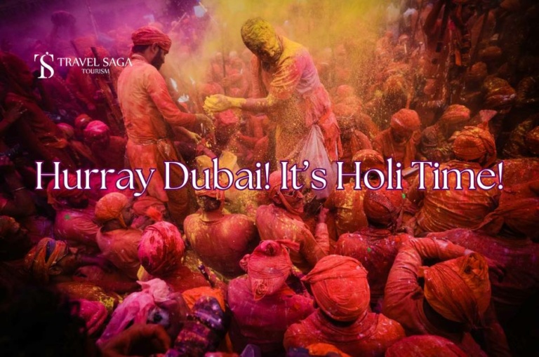 Holi in Dubai Travel Saga Tourism