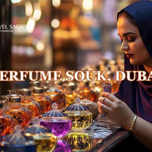 PERFUME SOUK, DUBAI Blog Banner by Travel Saga Tourism